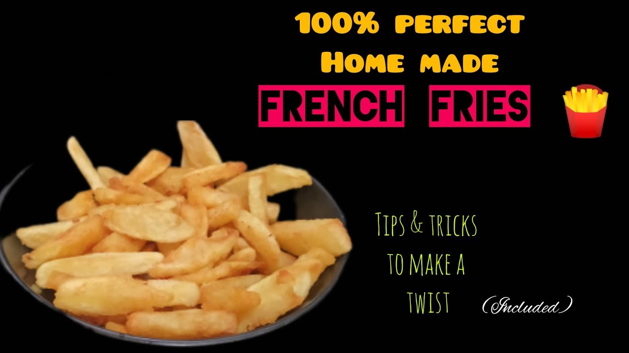 How to make perfect home made crispy French Fries 🍟 Malayalam tips & tricks frenchfrieschat