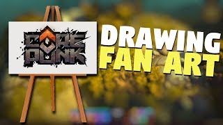Drawing Corepunk Fan Art | With My Lenovo Tablet | New MMORPG 2020