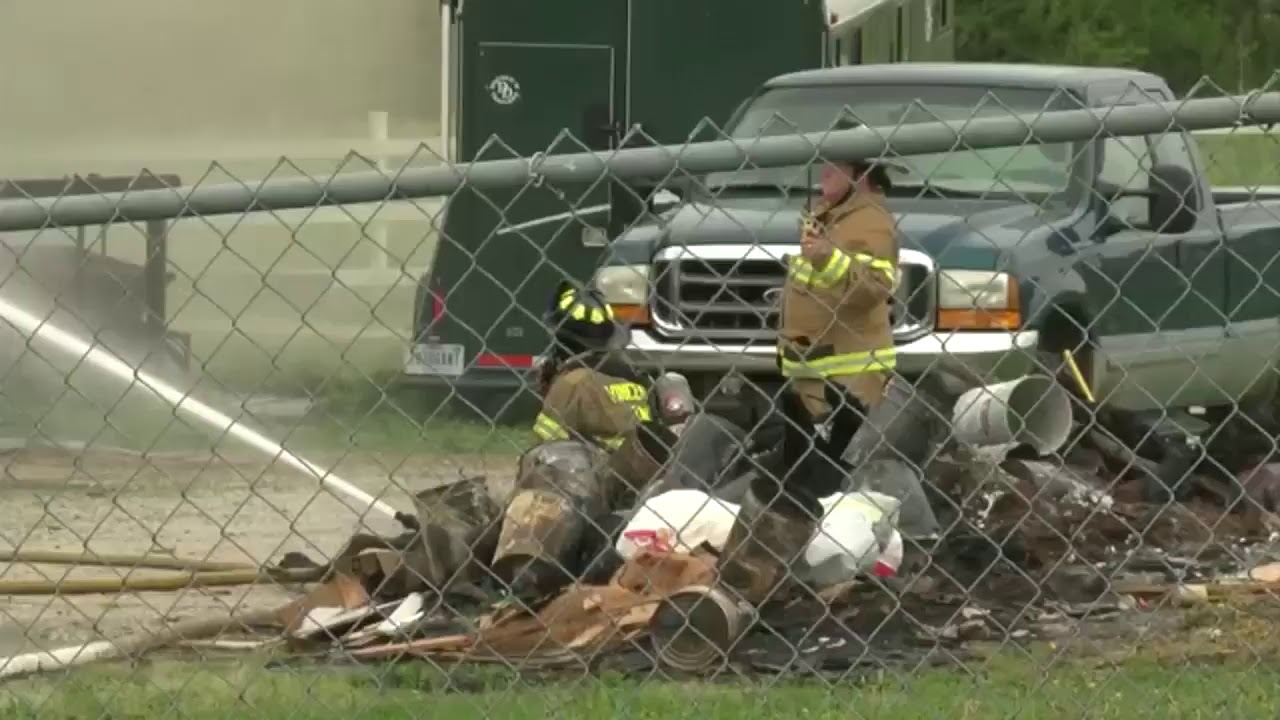 Business a total loss after massive fire - YouTube