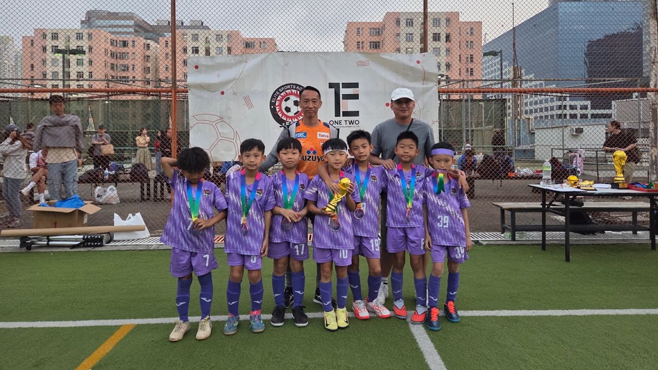 ESA 新春盃 U10 盃賽第三埸 Ninja 對 FC RAINBOW 21/2/26