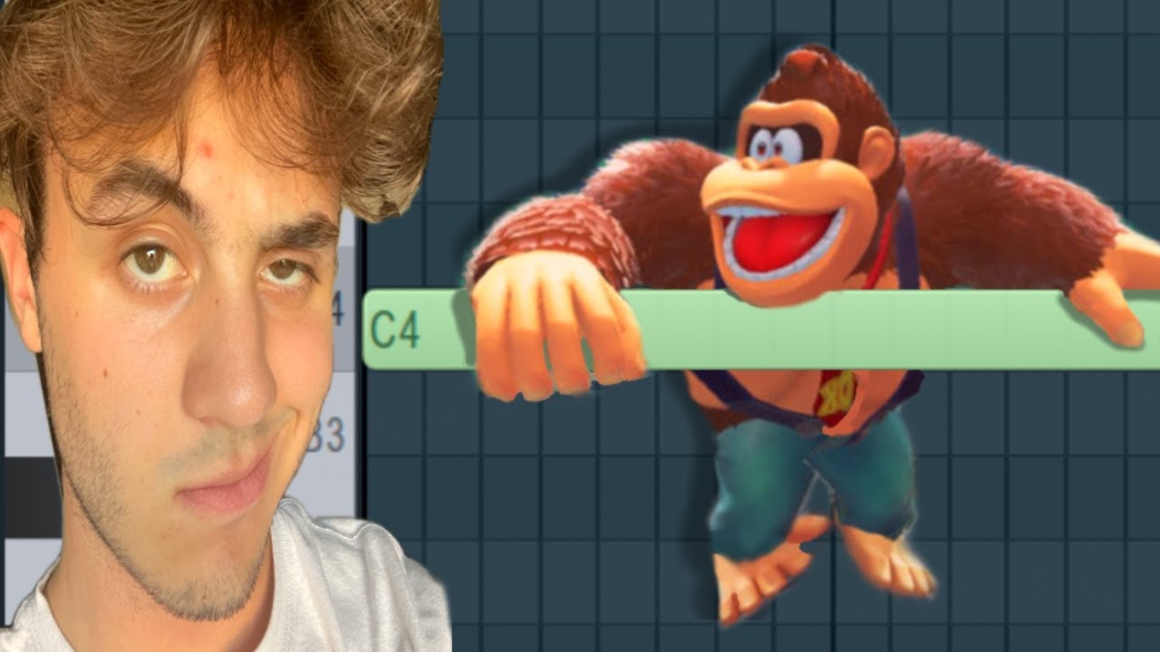 i made a song out of only DK Bananza sounds