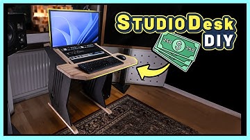 DIY Studio Desk Build – Perfect Workspace for Music Producers!