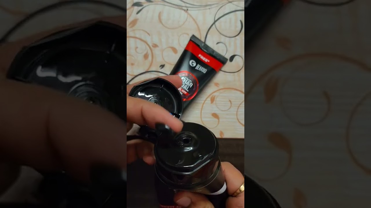 Beardo charcoal face wash and peel mask unboxing 