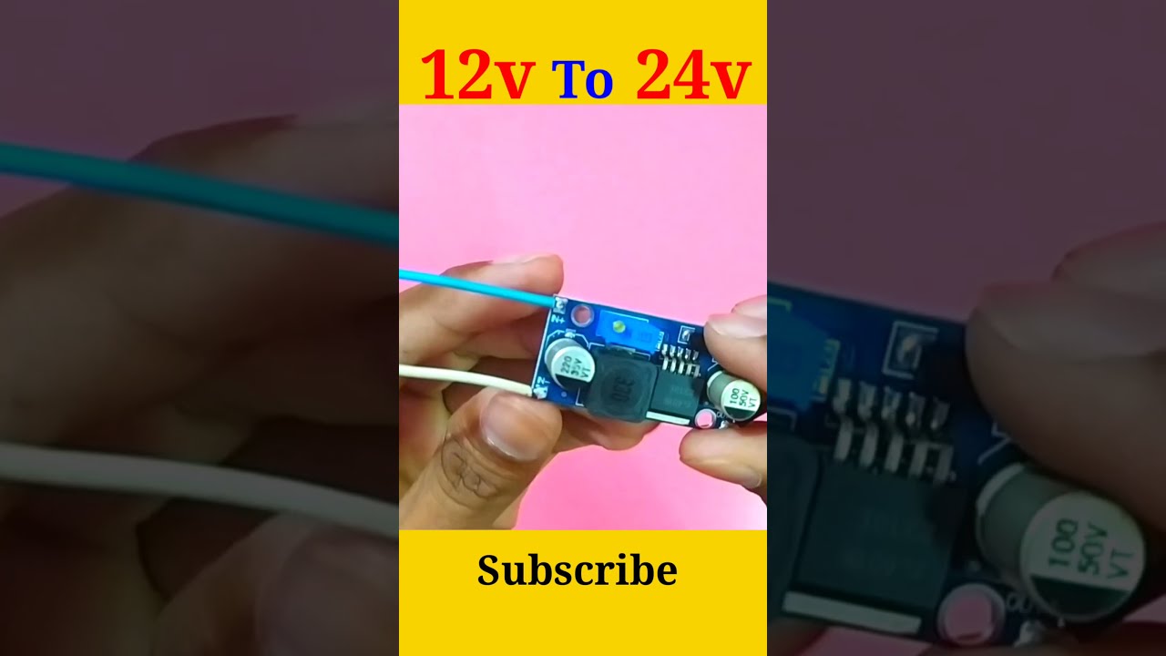 How To Convert 12v 24v Ko Me Kaise Kare Shorts