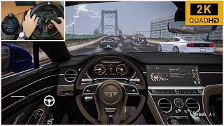 GTA V - Bentley Continental GT | Logitech G29 Wheel Gameplay