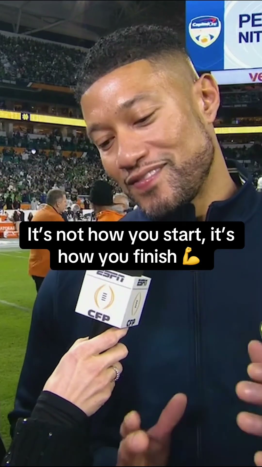 Marcus Freeman is proud of his team in their quest for the championship ?