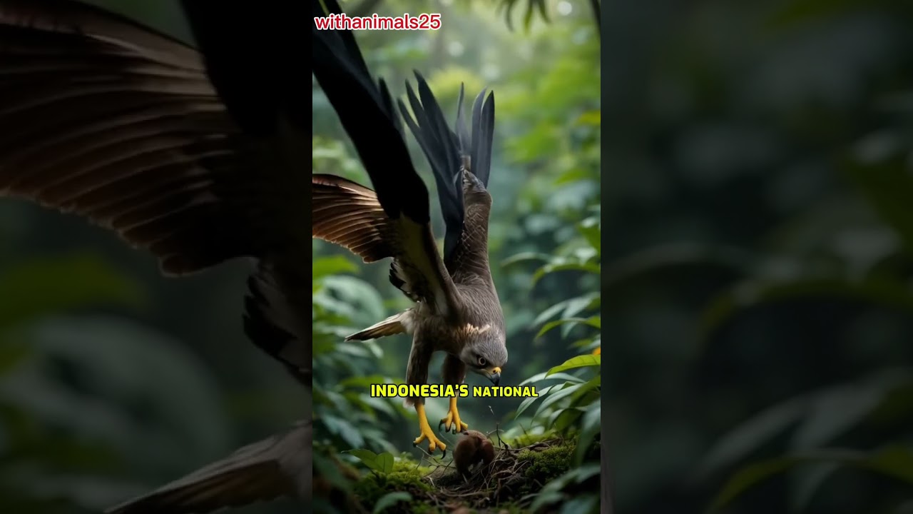 В дикой природе осталось всего 300 особей! 🦅 | Познакомьтесь с яванским ястребом-орлом 