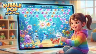 Bubble Pop Learning Game 🫧🎈 | Learn Colors, Numbers, Shapes & ABC | Fun Kids Nursery Rhymes  screenshot 5