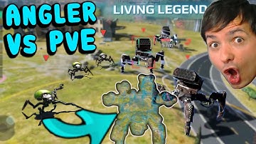 LOL! WHAT IF We ANGLER This PvE Mode? War Robots Fun Gameplay WR