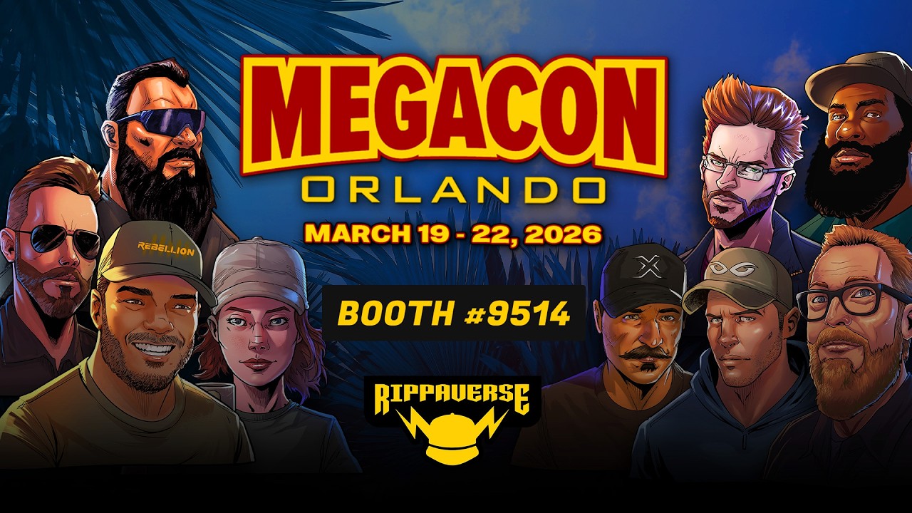 MEGACON Orlando 2026 | Rippaverse Booth & Panel Schedule MEGACON Orlando 2026 | Rippaverse Booth & Panel Schedule