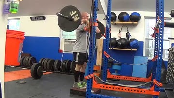 Front Loaded Reverse Lunge from Deficit 135 x 10/leg