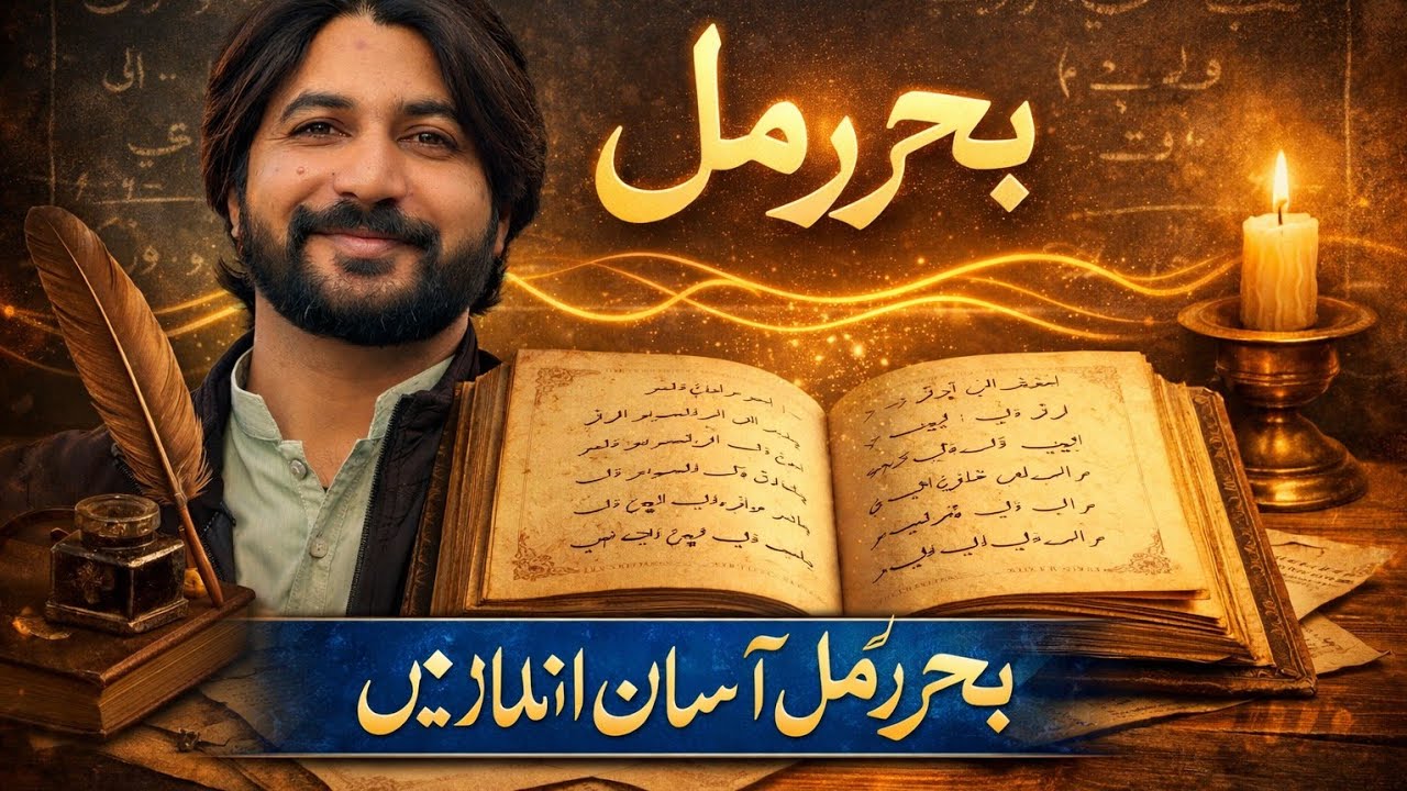 Understanding Behr-e-Ramal: The Rhythm of Urdu Poetry | Rukh e Urdu | Dawood Shaad