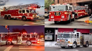 Spares and Reserves Fire Trucks Responding Compilation