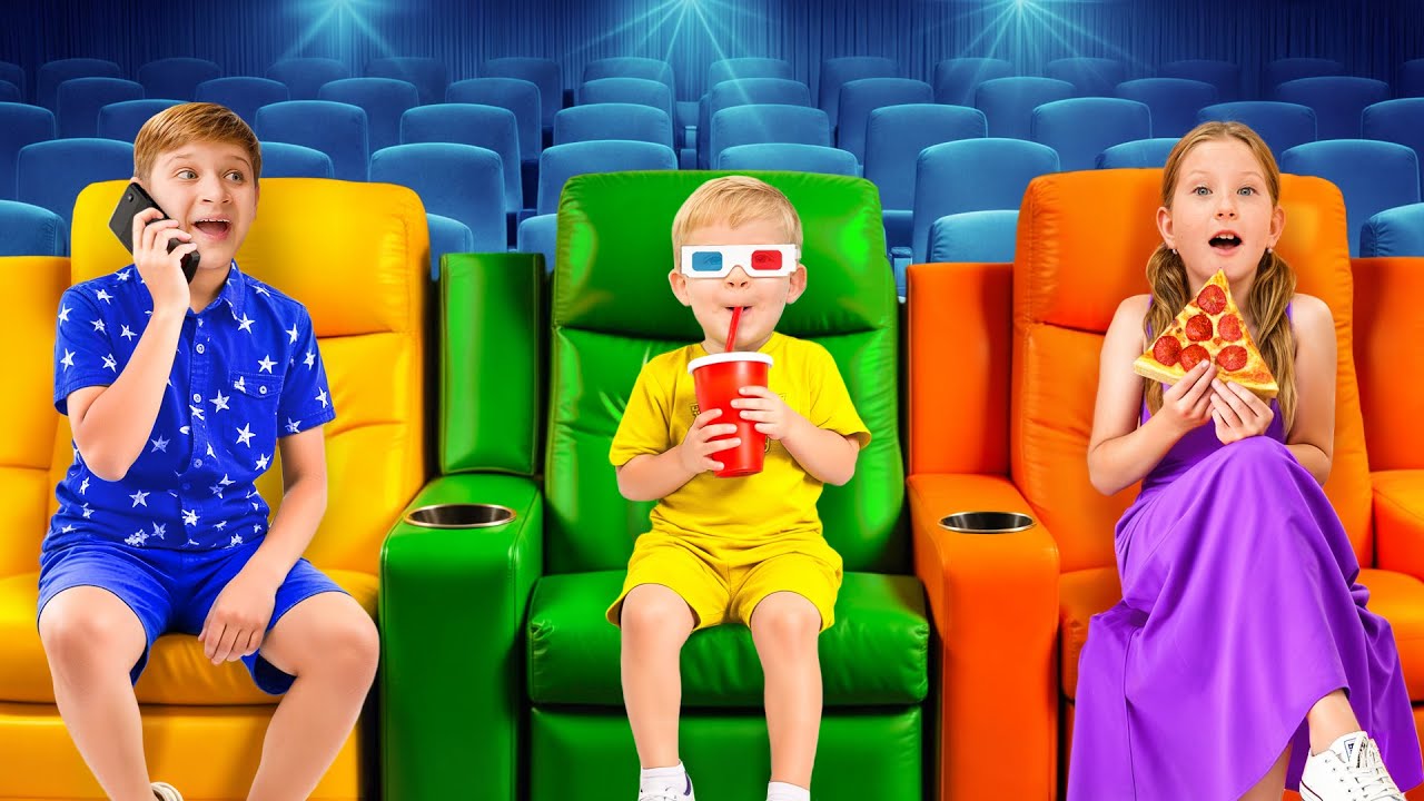 Roma and Friends learn Rules of Conduct in the Cinema