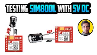 SIM800l Powering 5v DC | SIM800L Not Connecting To Network