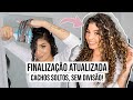 MINHA FINALIZAÇÃO ATUALIZADA *cabelo cacheado* | por Jessica Melo