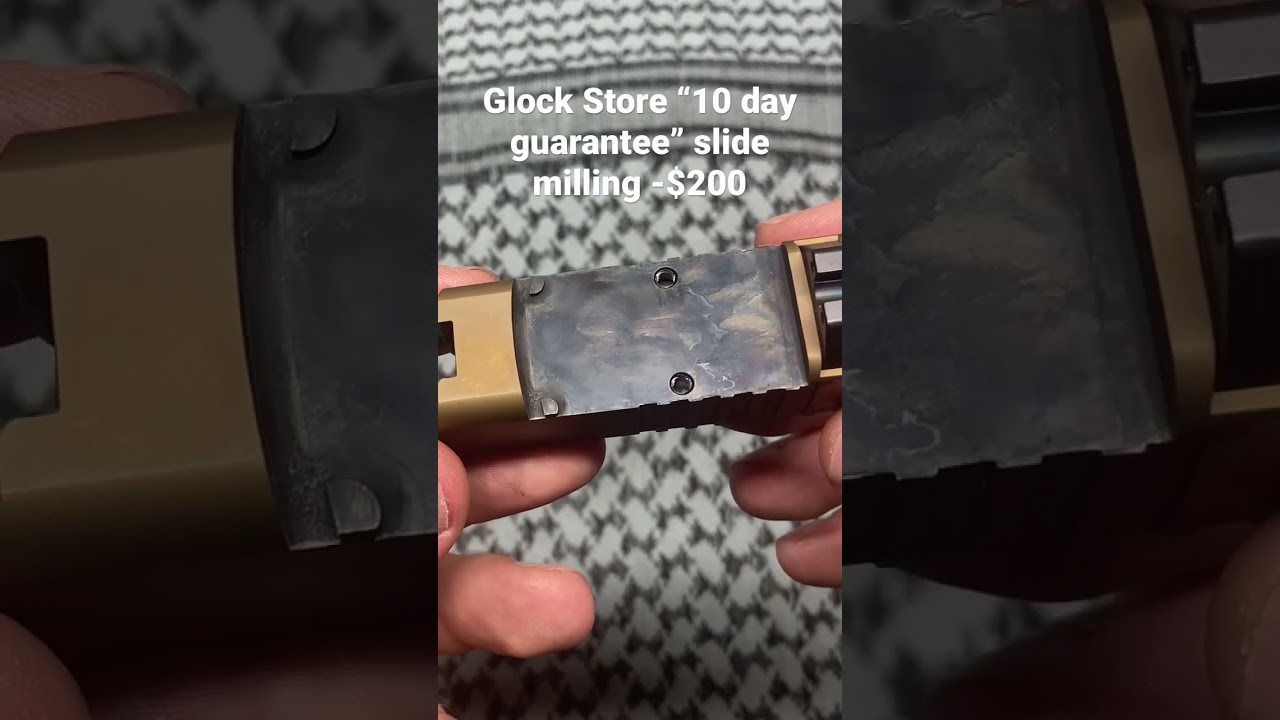 Slide Milling - Glock Store "10 day Guarantee"