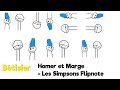 Btisier homer et marge  les simpsons flipnote 