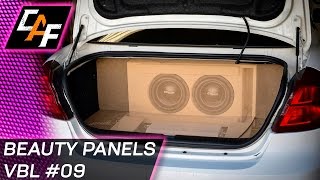 Matching Car Interior Walls - Beauty Panel False Wall - CarAudioFabrication