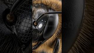 😱 মৌমাছির চোখে এলিয়েন টেকনোলজি? Microscope View! #Shorts