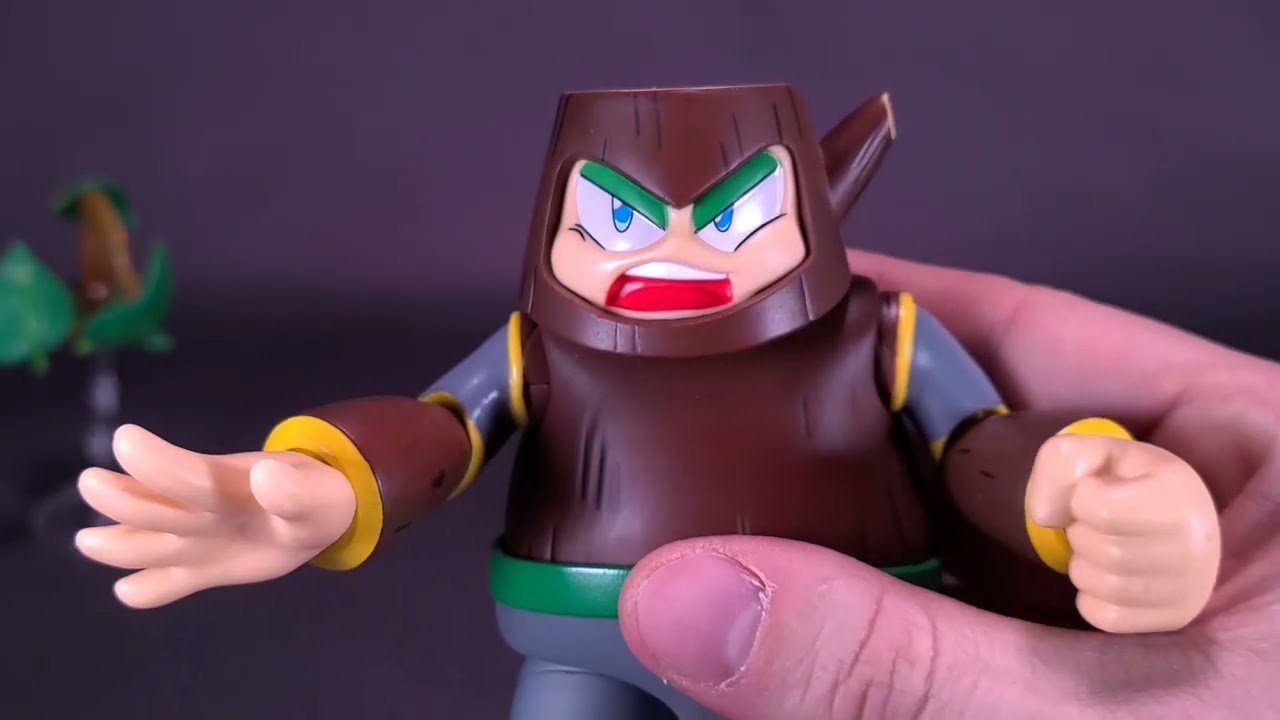 Обзор фигурки Jada Toys Mega Man Wood Man Deluxe в масштабе 1/12 | @TheReviewSpot