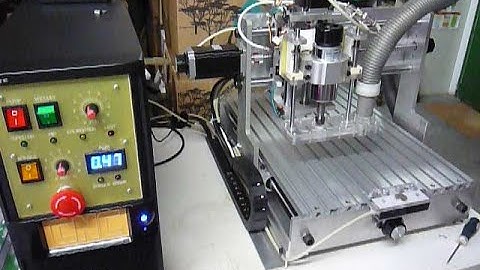 CNC operation 3040 movements and calibration