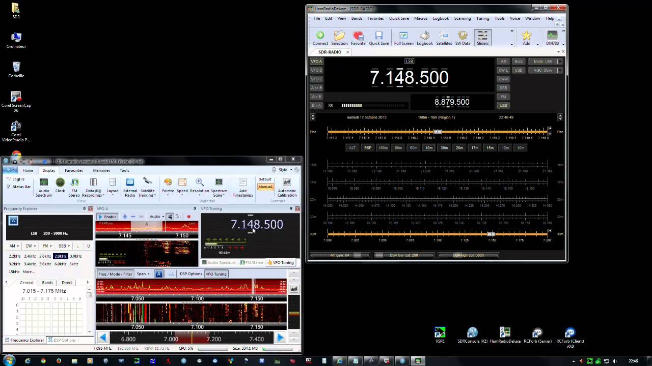 SDR et REMOTEHAMS YouTube