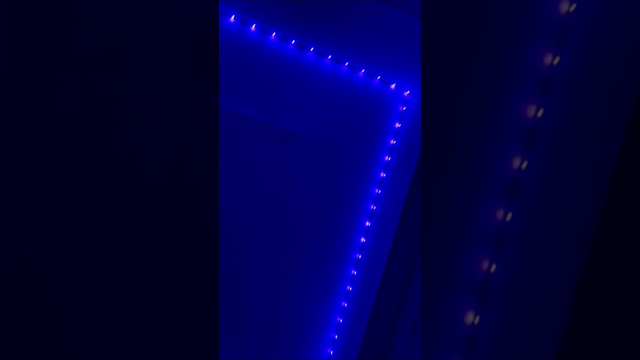 Hoe een LIDEKA® slimme LED-lichtstrip eruitziet in mijn slaapkamer