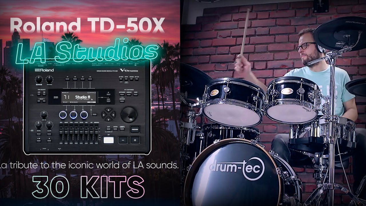 LA Studios Sound Edition Roland TD-50X [Download] | drum-tec