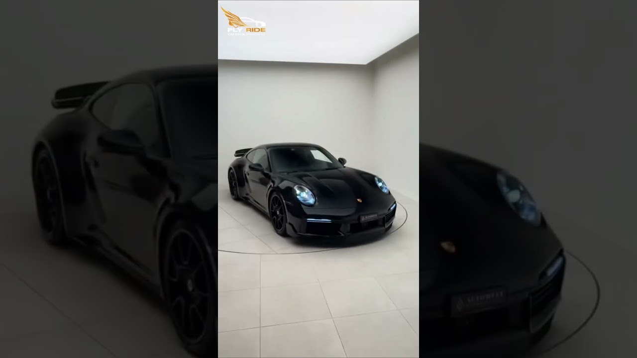 Black. Bold. Porsche.   