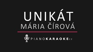 Mária Čírová - Unikát | Piano Karaoke Instrumental