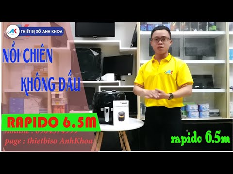 NỒI CHIÊN RAPIDO 6.5M/TBS-ANHKHOA