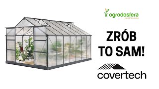Instrukcja montażu szklarni ogrodowej Azalia CoverTech - Ogrodosfera.pl