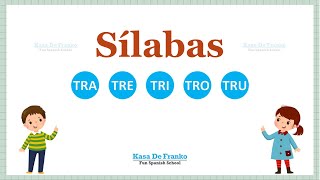 Syllables Tra, Tre, Tri, Tro, Tru Kasa De Franko