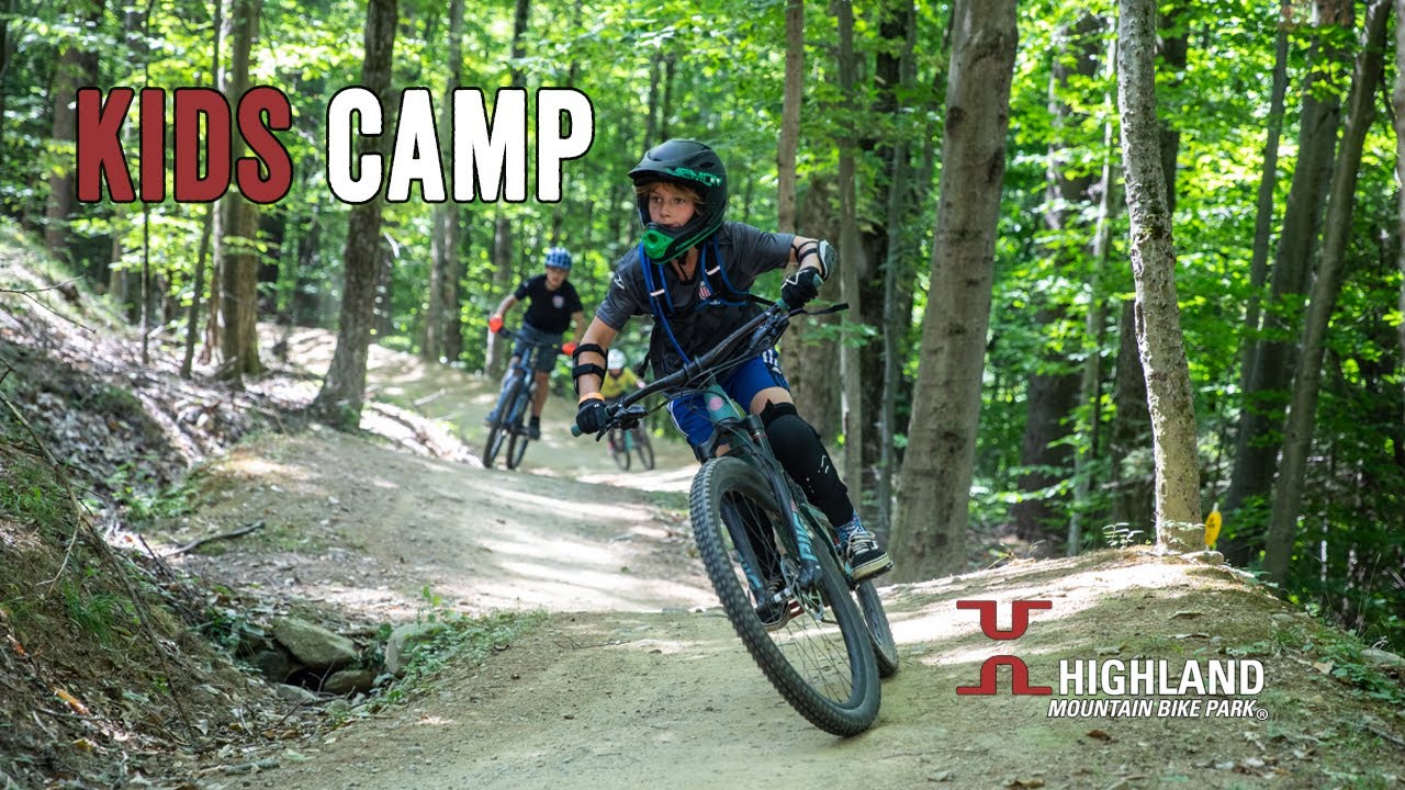 Kids Camp at Highland Mountain Bike Park YouTube