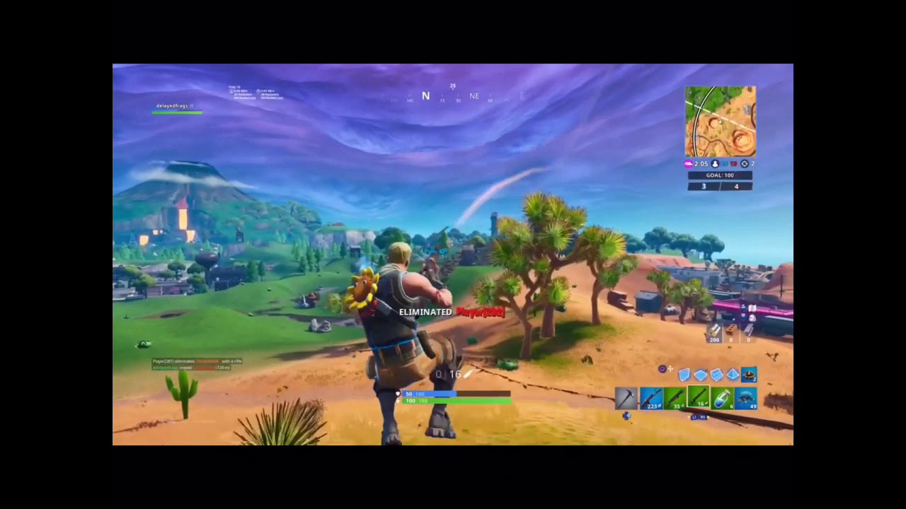 Ground pound trick shot