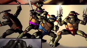 Teenage Mutant Ninja Turtles (2007) - Walkthrough Part 6 - Ninja Tag Time