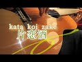 片恋酒(kata koi zake)ギター演奏 Japanese songs 演歌 歌詞付き #伊藤隆guitar