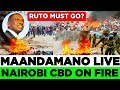 Enough is Enough! Ruto must go! Roads Blocked in Nairobi CBD Ahead of Protests to Reject High Fuel