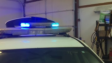 Code 3 mini 2100 all blue for sale