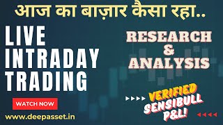 Live Intraday Trading | 20th Aug 24 | Bank Nifty Live Trading