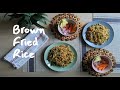 Brown Fried Rice | Healthy Meal | Weight Loss | Life with Foods