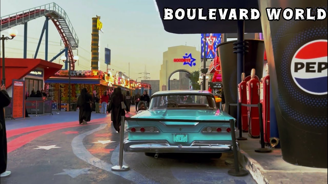 جولة داخل بوليفارد وورلد موسم الرياض 2025  أجواء تخليك تعيش الحدث فعليًا | Boulevard World