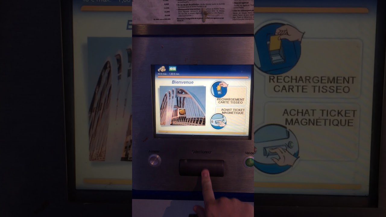 How-to buy ticket for tramway in Toulouse