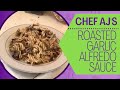 Dairy-Free & Nut-Free Roasted Garlic Alfredo Sauce | Chef AJ Recipes