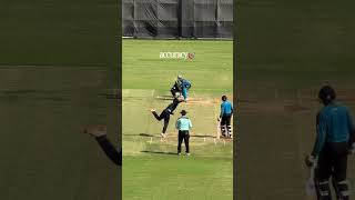 Pin point accuracy 😱  #cricket # #trending #shorts