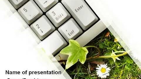 Utilization PowerPoint Template by PoweredTemplate.com