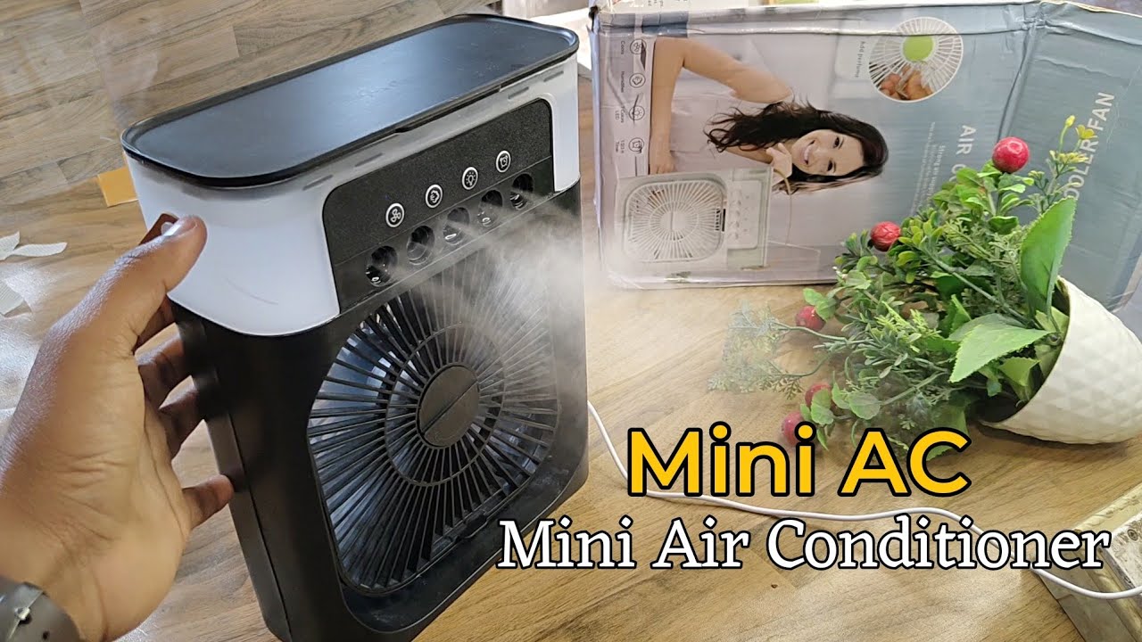 Portable Mini Ac | Mini Air Conditioner | Air Cooler Fan Humidifier Air ...