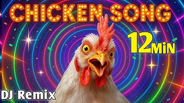 J. GECO - CHICKEN SONG FOR 12 MINUTES STRAIGHT | The hens Song & Chicken Dance Song Videos 2025