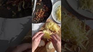 Caramelized Onion grilled cheese VIDEO